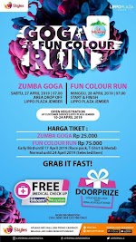 Zumba GoGa and Fun Color Run with Le Minerale โข 2019
