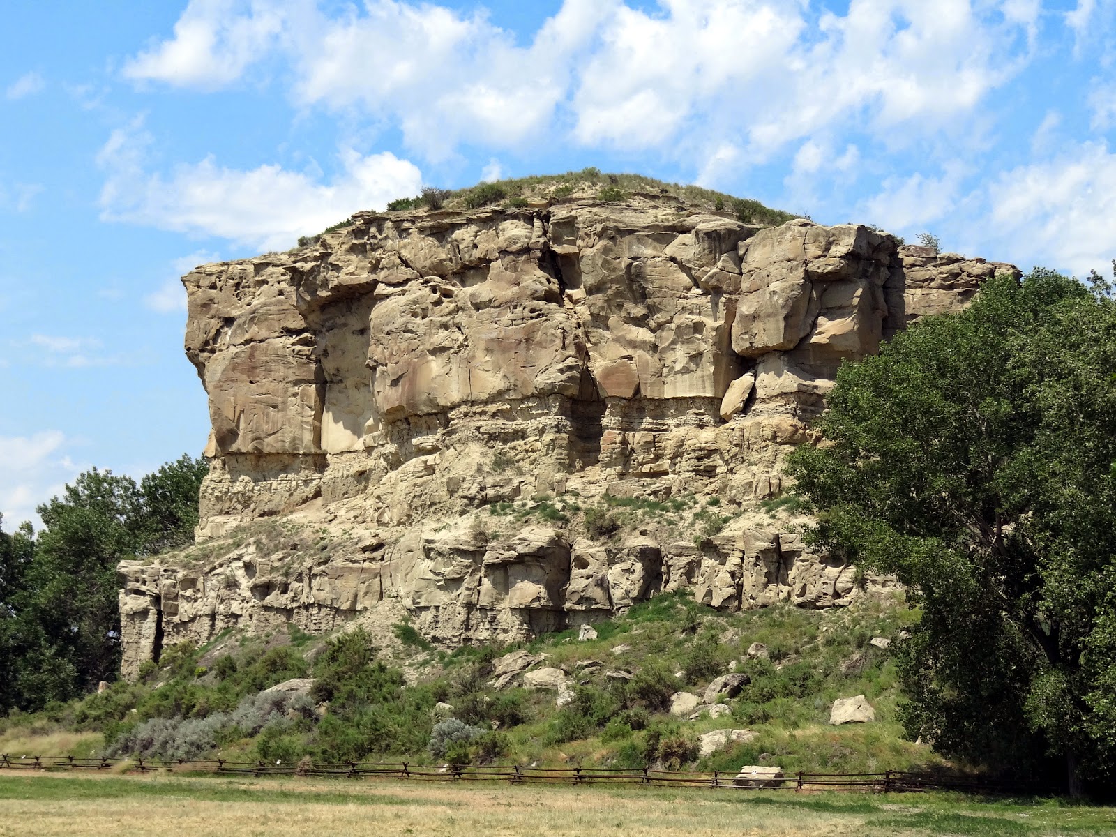 RVing Beach Bums Pompey's Pillar, near Billings, MT