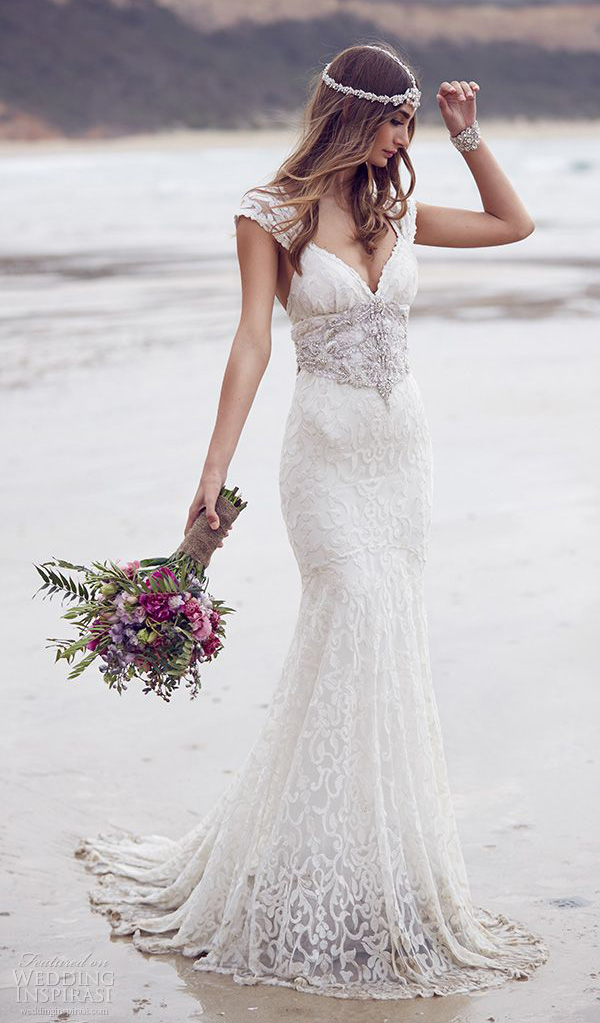 beach wedding dresses pinterest