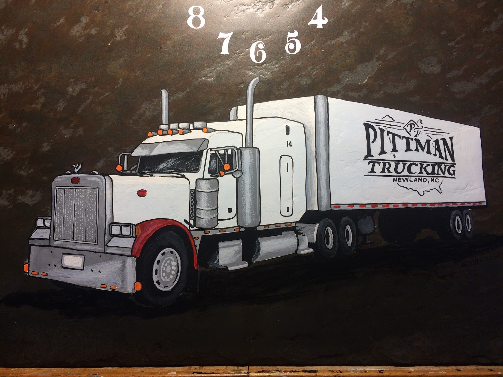 How to Paint A SemiTrailer Truck