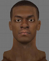 Rajon Rondo Cyber face NBA 2K12
