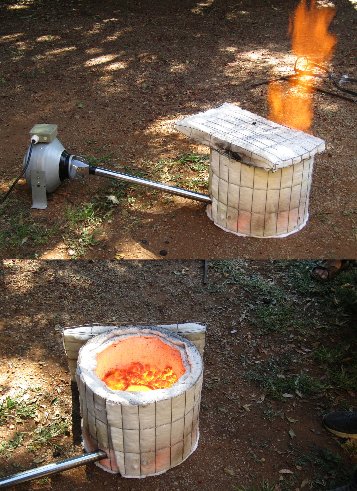 Melting Copper with Coal (Sucessfully)