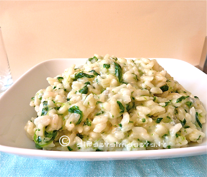 Di Pasta Impasta Risotto con spinaci e