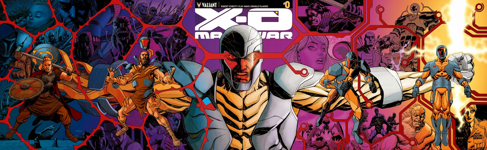 Valients X-O MANOWAR #0 Preview cover art