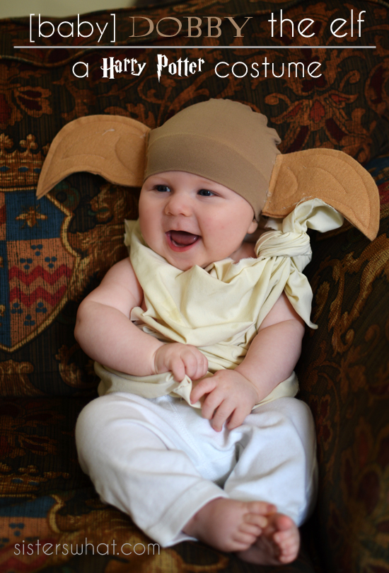 DIY baby dobby elf harry potter costume