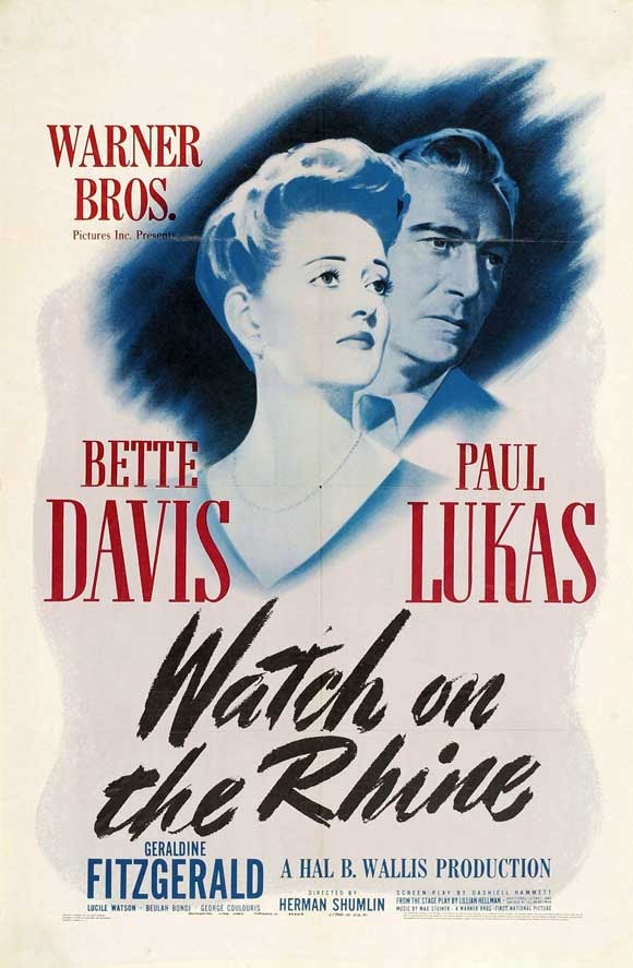 Watch on the Rhine (1943) OLD MOVIE CINEMA