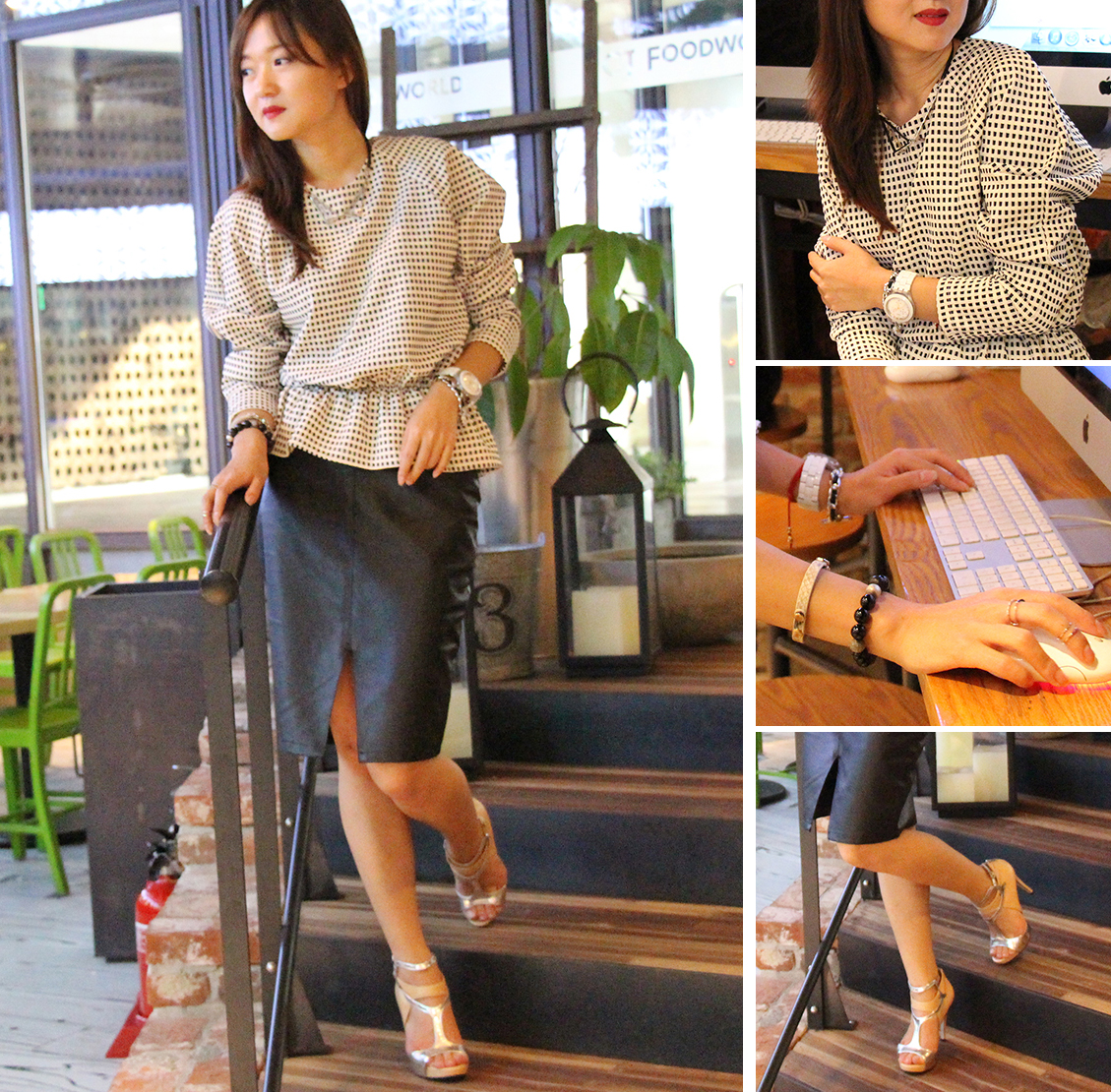 office look, skirt, seoul, fashionblogger, zoyaslookbook, пепелум, офисный стиль, мода, красота, новые фешн идеи