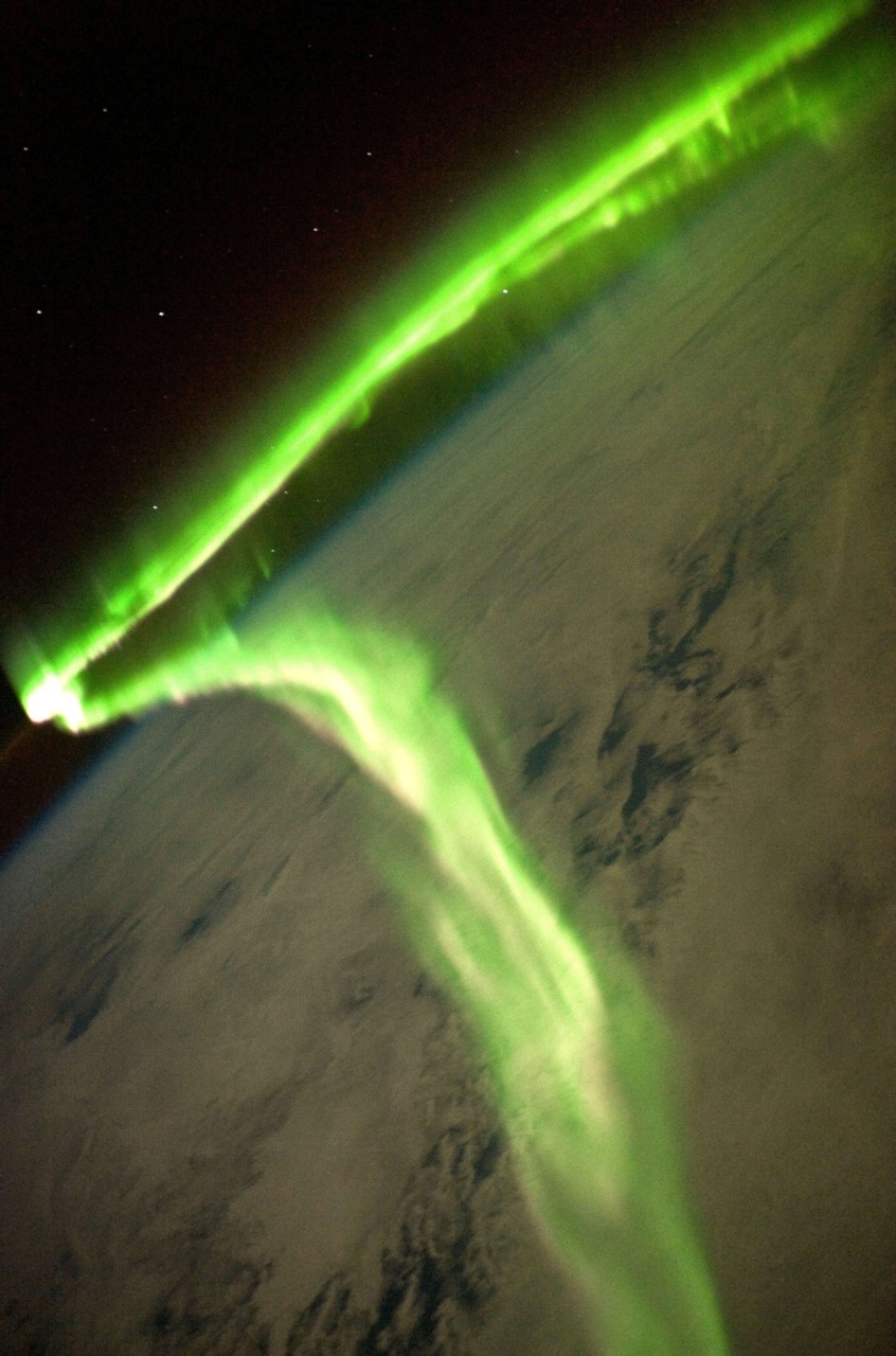 AURORA the polar lights: Aurora Borealis - The northern lights seen