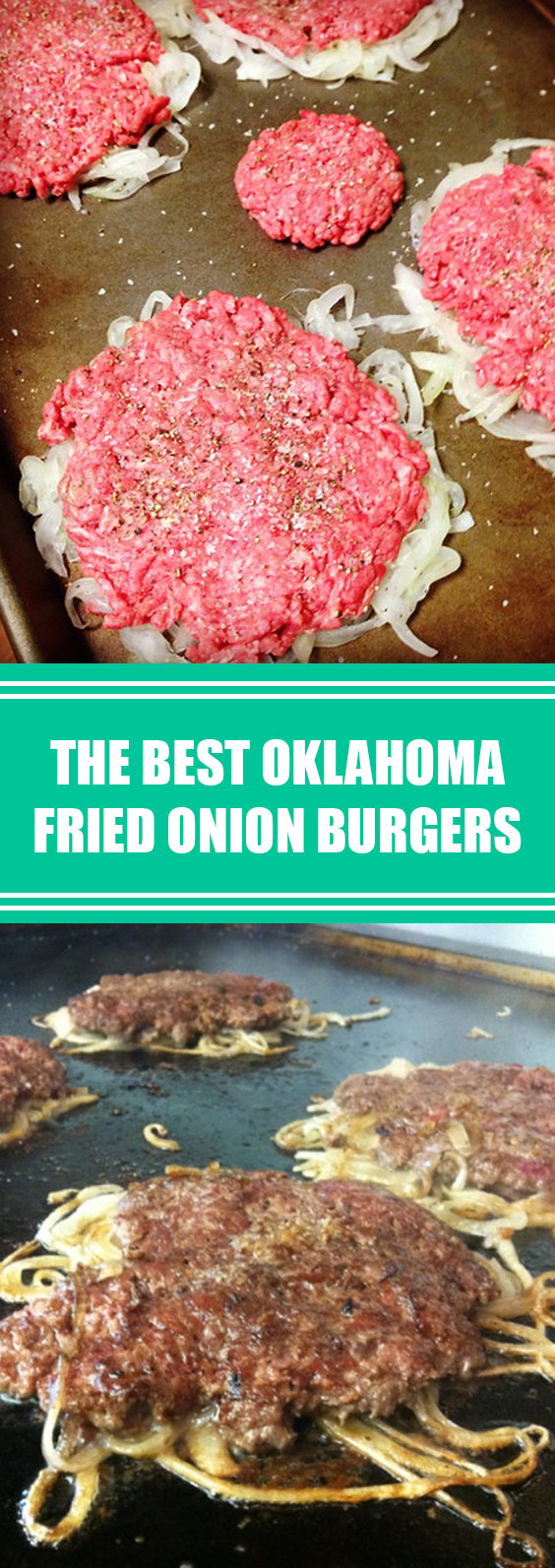 The Best Oklahoma Fried Onion Burgers #burgers #burgerrecipes