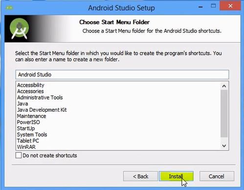 install android jdk java studio step