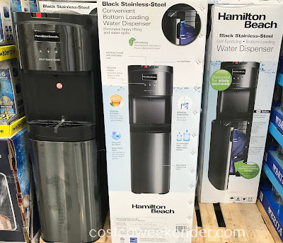 Provide water for your household while saving money with the Hamilton Beach Bottom Loading Water Cooler