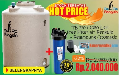 Paket Hemat Tangki air Penguin