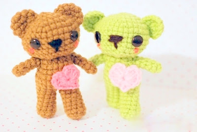 Free Valentine's Animals Crochet Patterns!