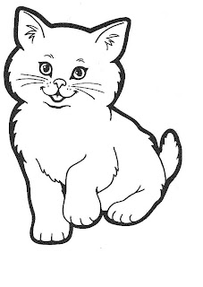 Kitty Cat Coloring Pages