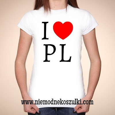 Koszulka I love PL