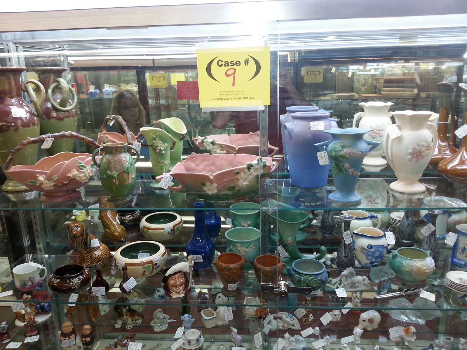 Antique Pottery and Glass Market Hunter Centerville Antique Mall