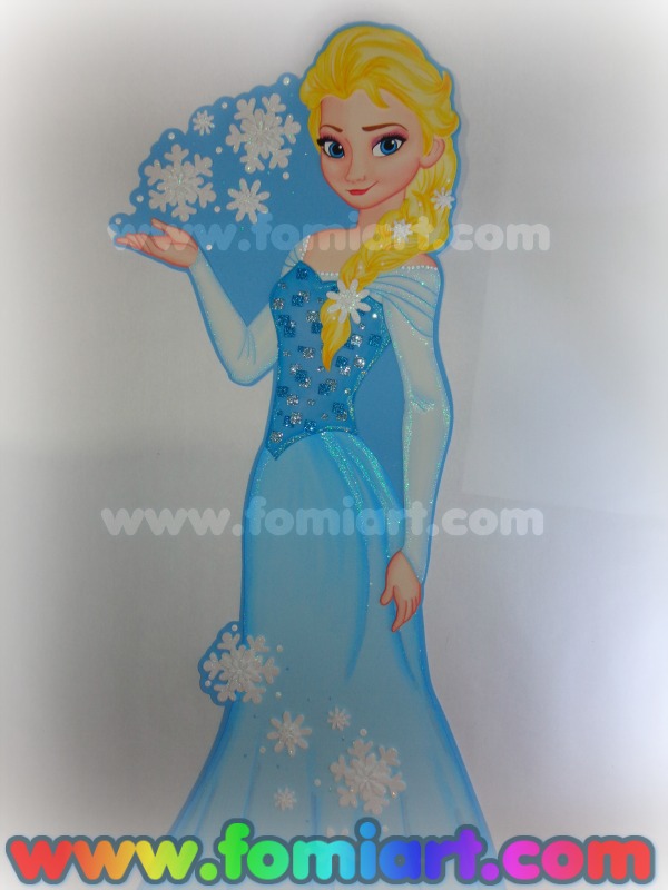 Elsa y Olaf, de Frozen, una aventura congelada. 