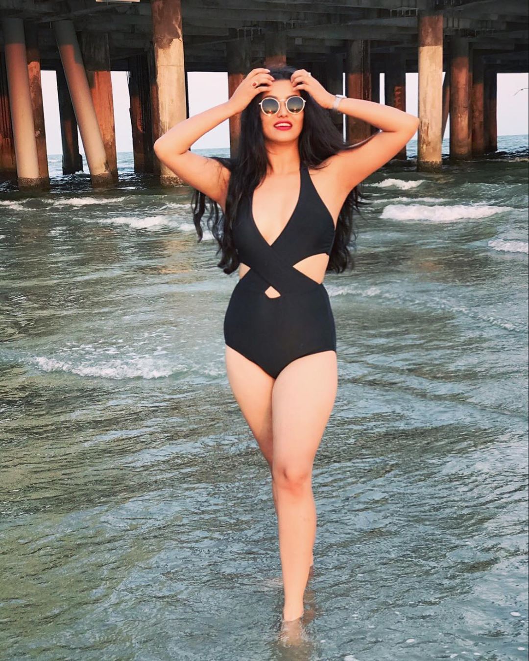 Celebrity Bikini Photos Malina Joshi Miss Nepal World