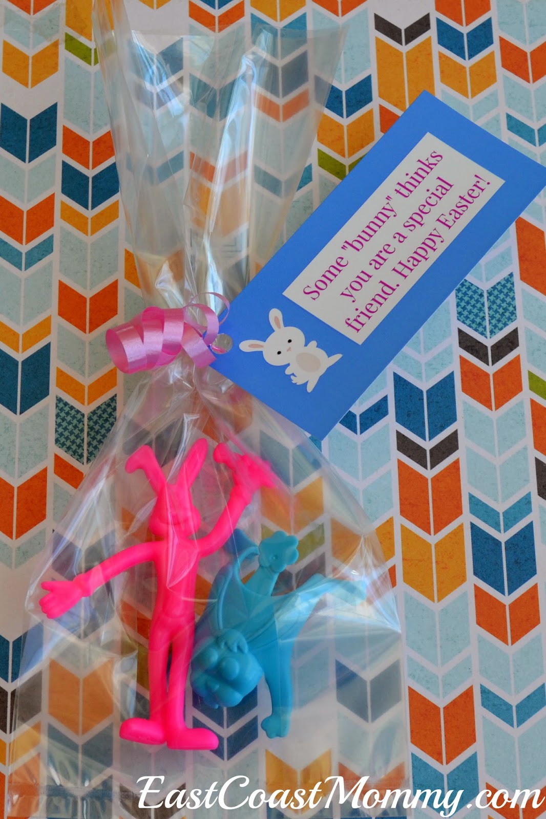 East Coast Mommy Easter Gifts for Classmates... with free printable bag toppers