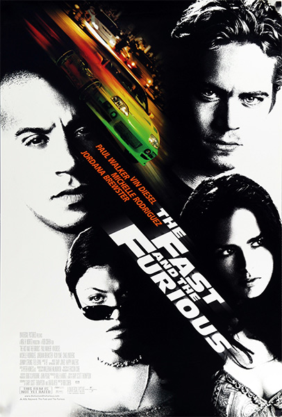 Rápido y furioso (HD 1080P y Español- Inglés 2001) poster box code