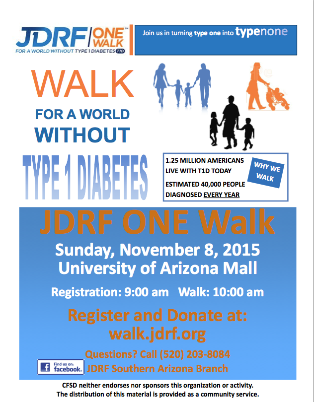 The Canyon View Coyote Diabetes Walk 11/2