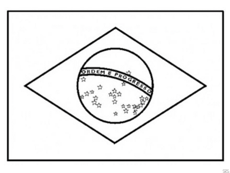 Blog do Amigo Nicola: COLORIR E MONTAR A BANDEIRA DO BRASIL