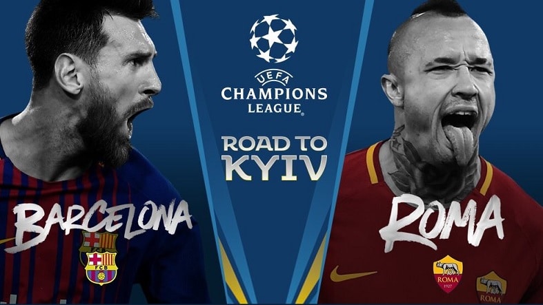 موعد مباراة برشلونة وروما موعد مباراة برشلونة وروما