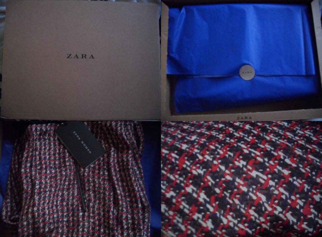 bought zara patterned silk trousers The Lovecats Inc