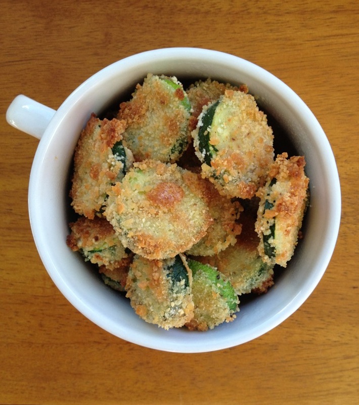 Foodie Dreams and Happy Things Panko Breaded & Baked Zucchini