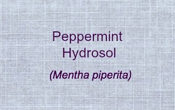 Peppermint hydrosol