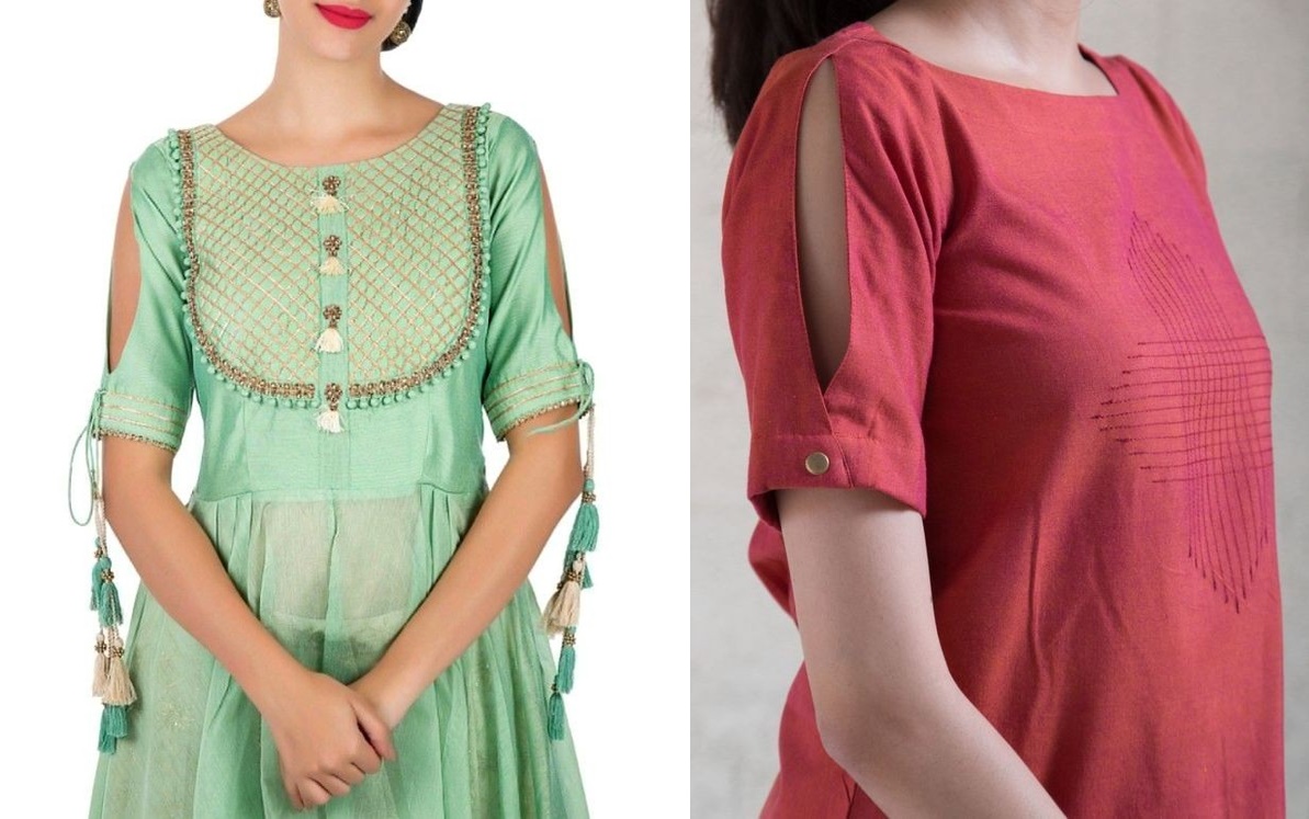 bow style kurti