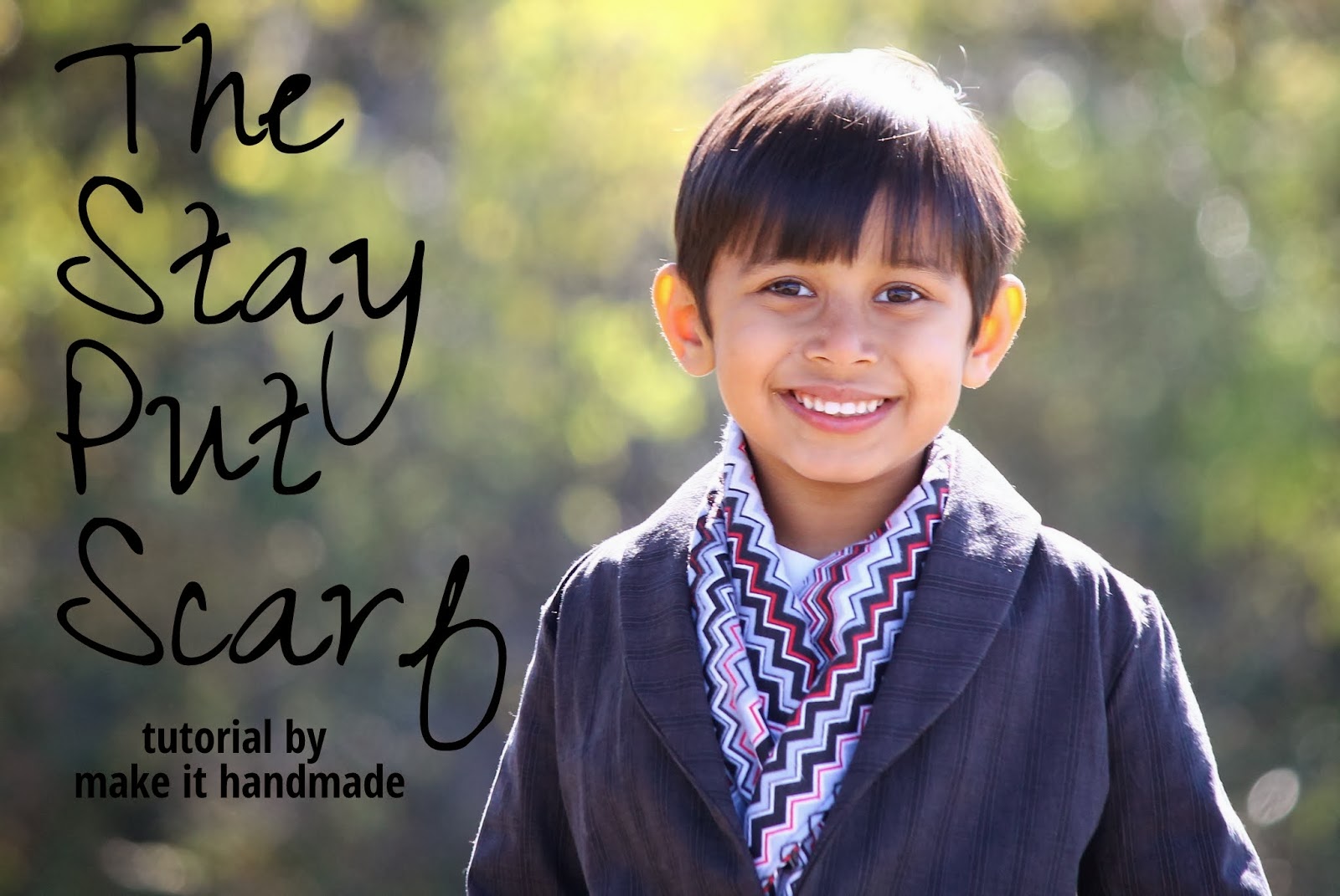 Boy Scarf Sewing Tutorial