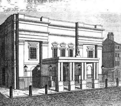 Drury Lane Theatre from Leigh's New Picture of London (1827)