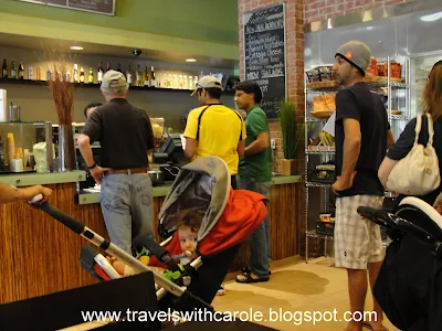 order counter at Sprout Cafe in Palo Alto, California