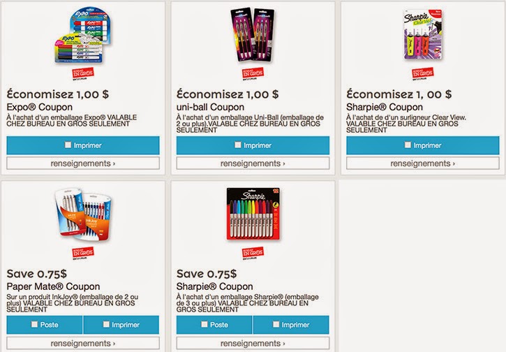 coupon rabais a imprimer bureau en gros