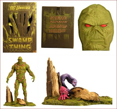 San Diego Comic-Con 2011 Exclusive Swamp Thing DC Universe Classics Action Figure and Packaging by Mattel
