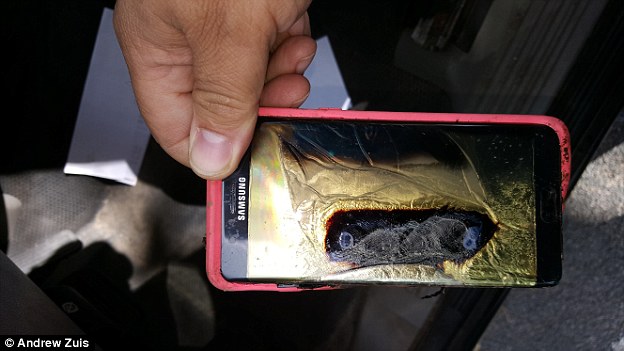 اشتعال وانفجار أجهزة Galaxy Note 7s اشتعال وانفجار أجهزة Galaxy Note 7s