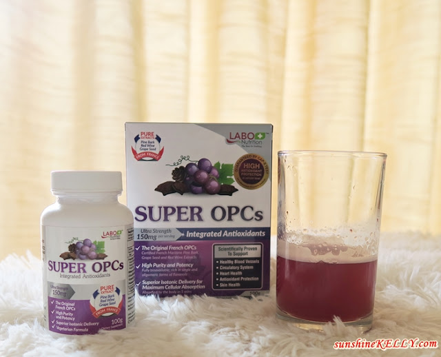 LABO SUPER OPCs Review, Brighter & Luminous Skin, best beauty drink review