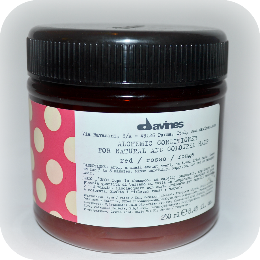 Davines Alchemic Colour conditioner in Red Fresh and Beauty