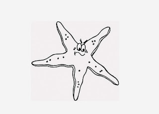 Starfish coloring pages | Free Coloring Pages and Coloring Books for Kids