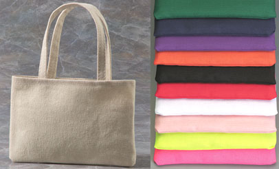 Mini Canvas Tote Bags