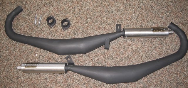 yamaha rd400 expansion chambers