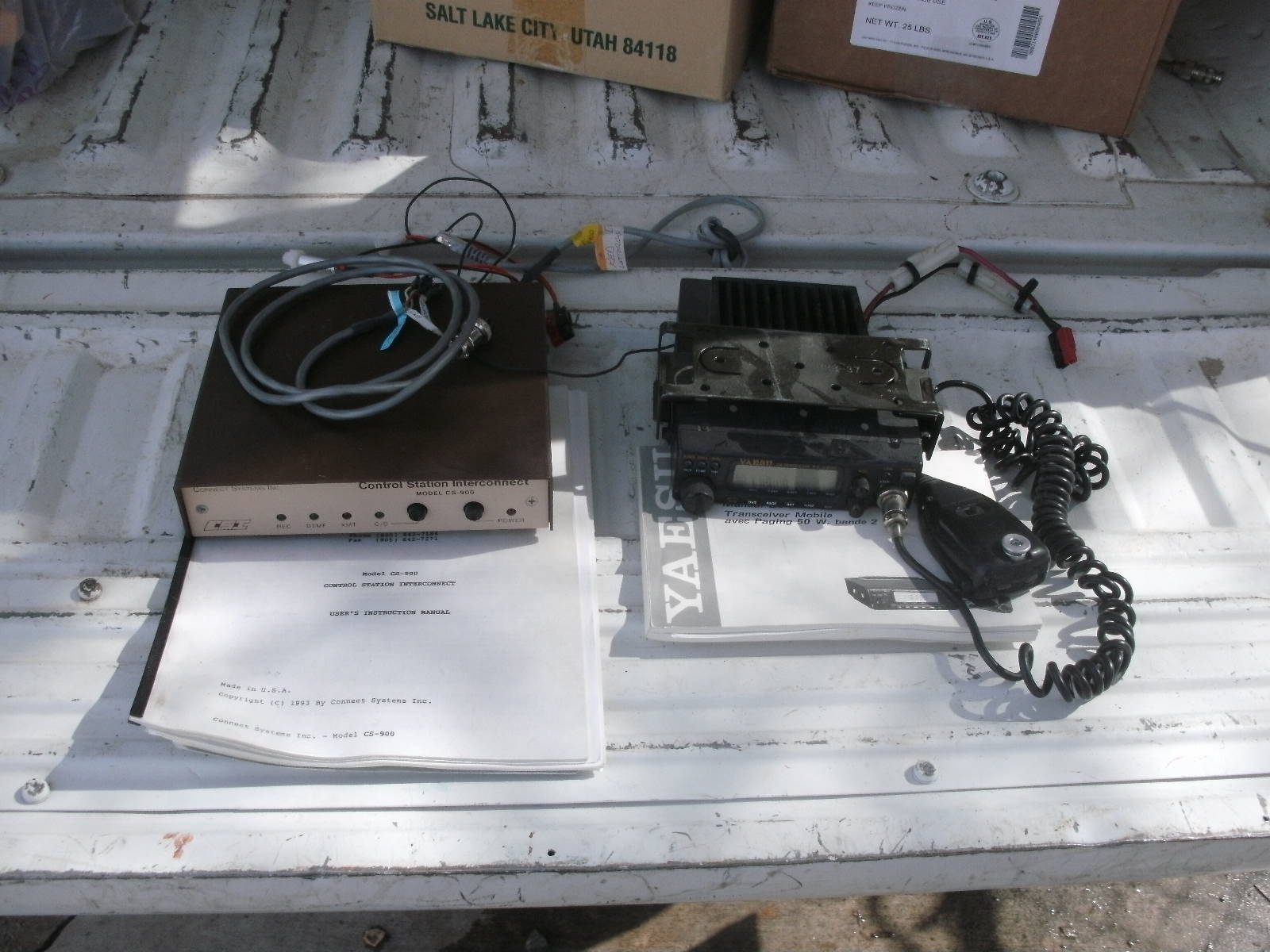 Ham Radio Stuff For Sale: Auto Phone Patch CS-900 FT-2200