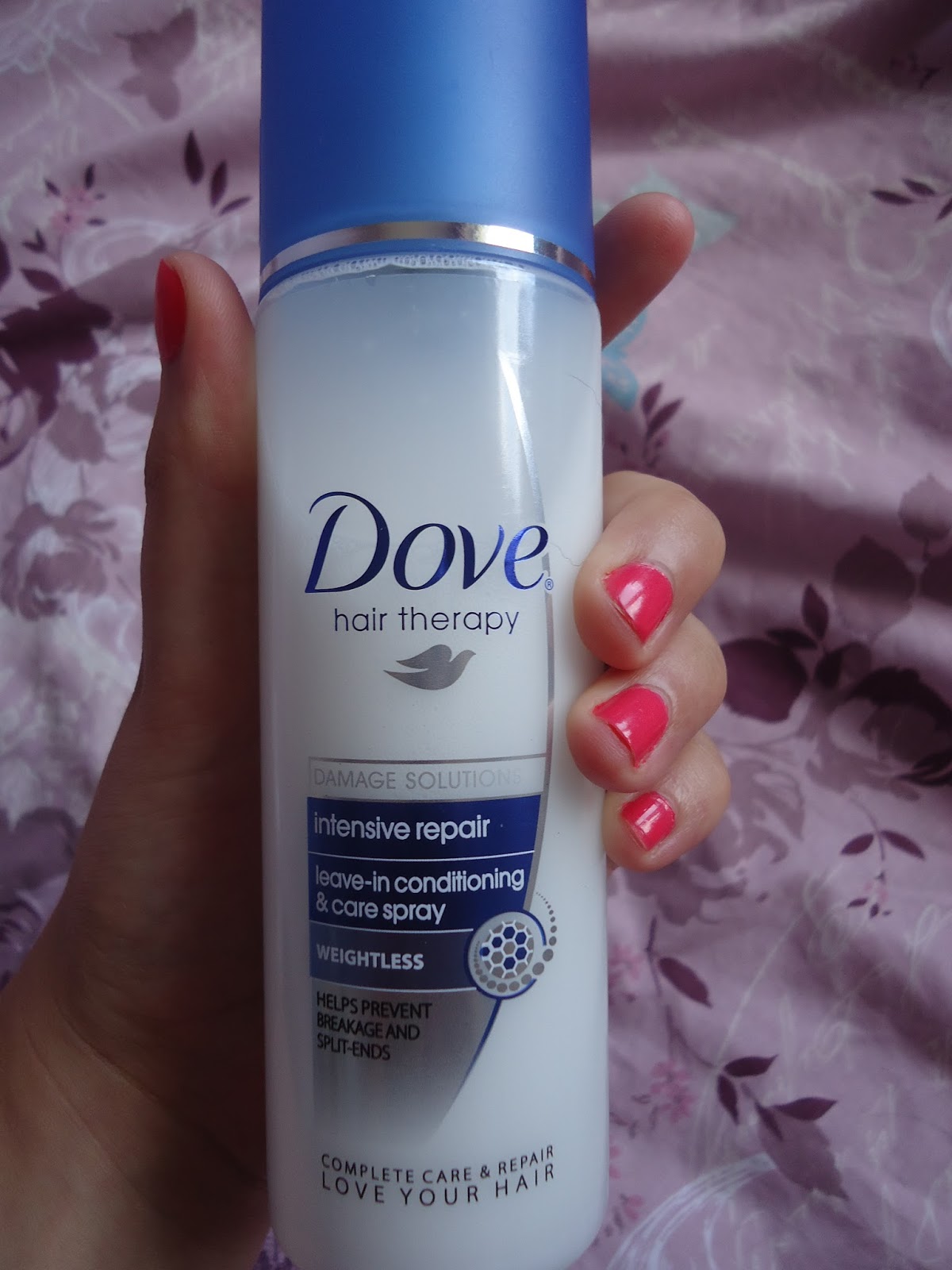 Lace & Little things Product Review Dove intensive repair leavein