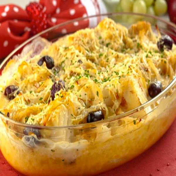 BACALHAU GRATINADO Dicas Femininas