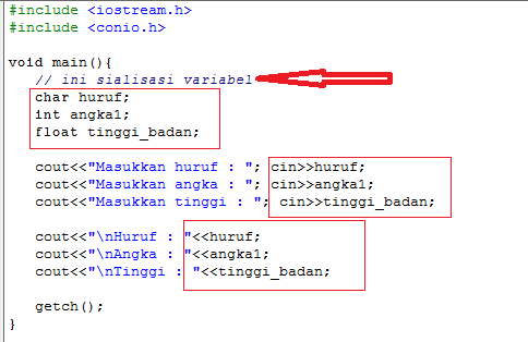 Deklarasi Variabel dan Tipe Data Variabel pada Pemrograman C++ [Materi ...