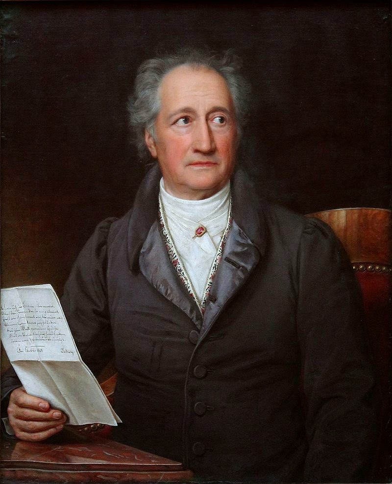 Wann Ist Johann Wolfgang Von Goethe Geboren Driesch: Goethes 265. Geburtstag
