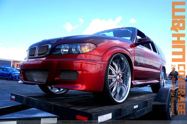Modified Red BMW - Import Face Off Fontana 2016 Show Car