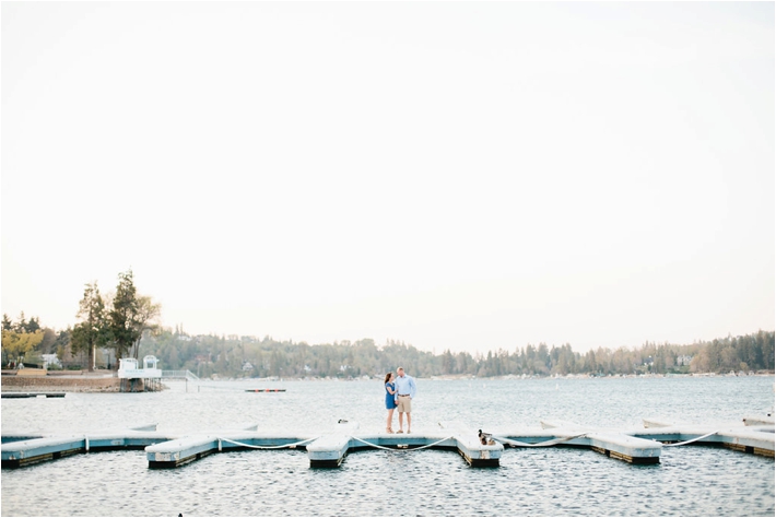 Romantic Lake Arrowhead Engagement Session