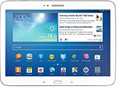 Spesifikasi Samsung Galaxy Tab 3 Spesifikasi Samsung Galaxy Tab 3 Tablet Samsung asal Korea Selatan ini memiliki bentang layar 7.0 inchi yang luas dan mampu menampilkan gambar yang besar. Hanya saja disesuaikan dengan harga murahnya, layar tablet ini menggunakan TFT capacitive touchscreen berkedalaman 16 juta warna dengan resolusi 1024 x 600 piksel. Resolusi tersebut terbilang rendah untuk ukuran tablet berlayar luas karena menghasilkan kepadatan layar hanya ~170 piksel per inch sehingga tampilan layar Samsung Galaxy Tab 3V ini terbilang standart. Selain itu harga Samsung Galaxy Tab 3V yang cukup terjangkau juga belum dilengkapi lapisan anti gores. Dimensi Samsung Galaxy Tab 3V ini juga bongsor yakni 193.4 x 116.4 mm dengan tebal bodi 9.7 mm. Tidak terkesan ramping meman, apalagi desainnya sama dengan desain Galaxy Tab 3 lainnya yang cenderung standart. Tablet ini hadir dalam pilihan warna hitam dan putih untuk dipilih pengguna. Hanya saja bobotnya terkesan sedikit berat yakni 310 gram namun masih memberikan kenyamanan saat digunakan. Desain tablet ini membulat pada empat sudutnya dengan dibekali satu tombol fisik dibawah layarnya didampingi tombol kapasitif. Konektivitas Samsung Galaxy Tab 3V ini ini juga telah dibekali dengan satu slot SIM sehingga pengguna dapat menggunakan tablet ini layaknya sebuah smartphone untuk berkirim SMS, MMS maupun untuk melakukan panggilan seluler. Samsung Galaxy Tab 3V T116 ini mendukung jaringan 2G GSM dan 3G HSDPA dimana pengguna yang doyan browsing akan dimanjakan dengan kecepatan HSDPA 21 Mbps dan HSUPA 5.76 Mbps. Selain itu engguna juga dapat terkoneksi internet dengan GPRS dan EDGE saat tablet tidak terjangkau 3G. Meskipun telah disokong dengan jaringan seluler namun tablet Samsung Galaxy Tab 3V dengan harga murah ini juga dibekali dengan fitur Wi-Fi dan Hotspot. Untuk perpindahan data ke perangkat lain, dibekali fitur Bluetooth v4.0 dan port microUSB. Kelebihan